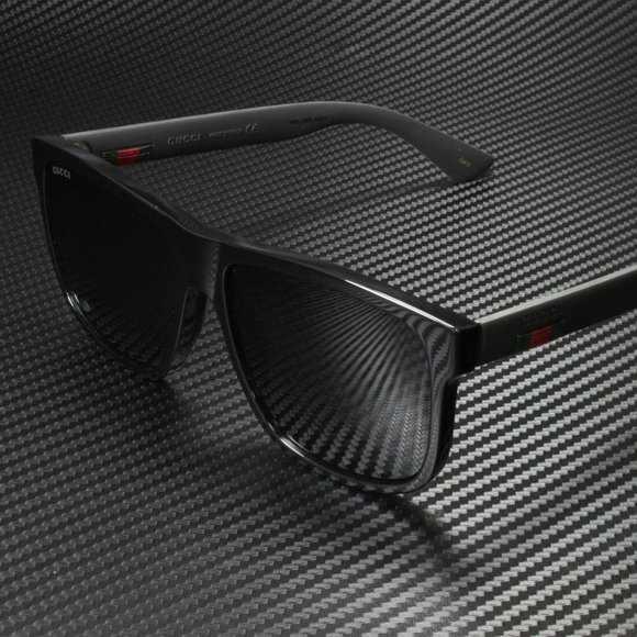 GUCCI BLACK 58MM SUNGLASSES! NEW! SALE! - Picture 2 of 4